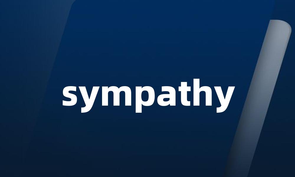 sympathy