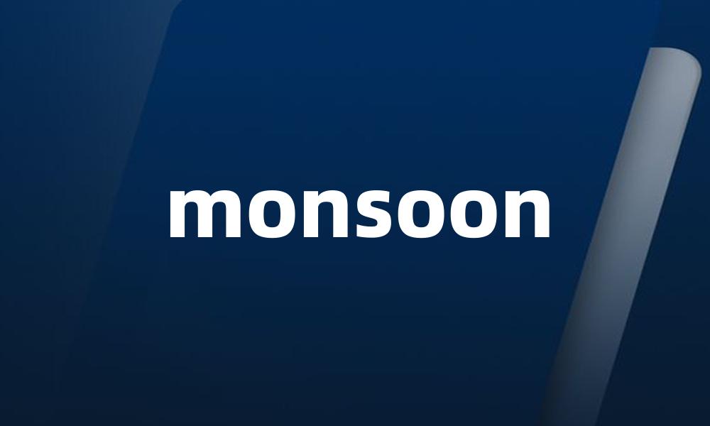 monsoon