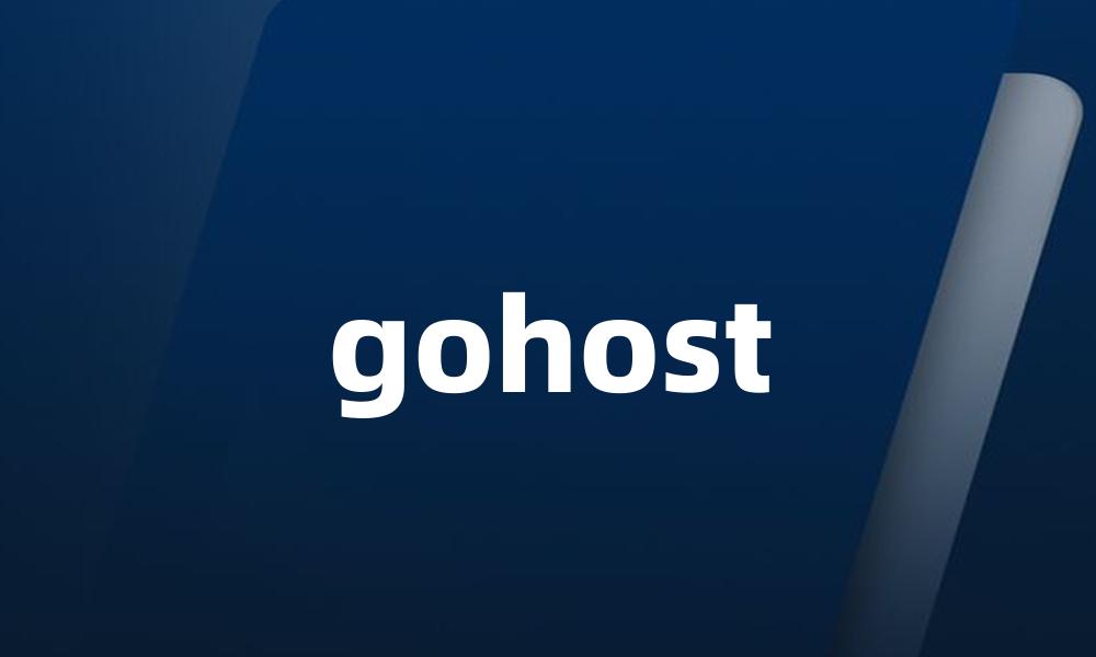 gohost