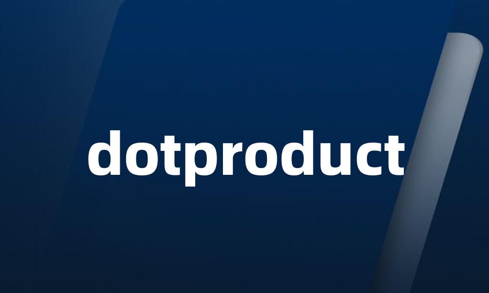 dotproduct