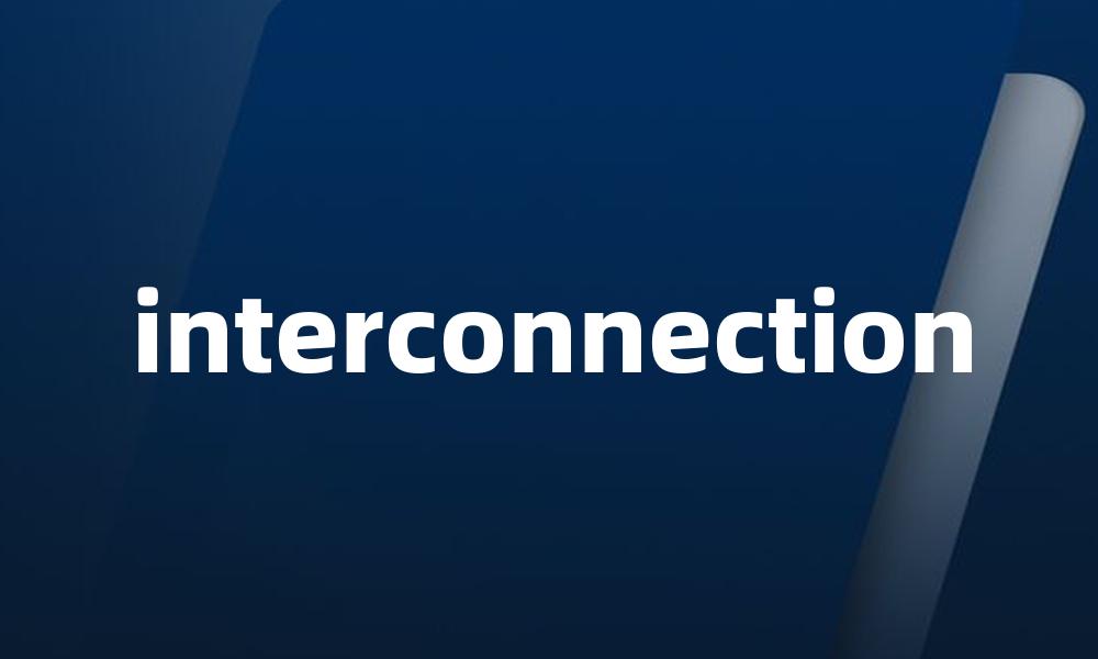 interconnection