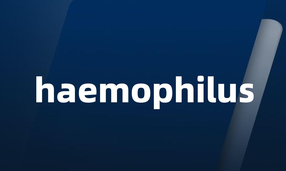 haemophilus