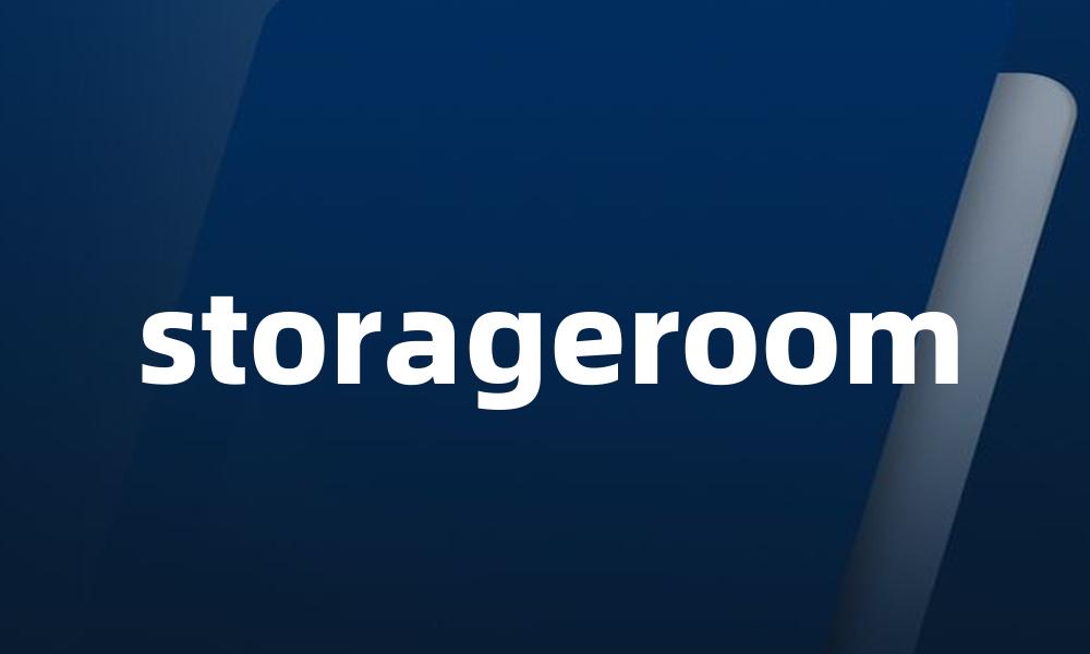 storageroom