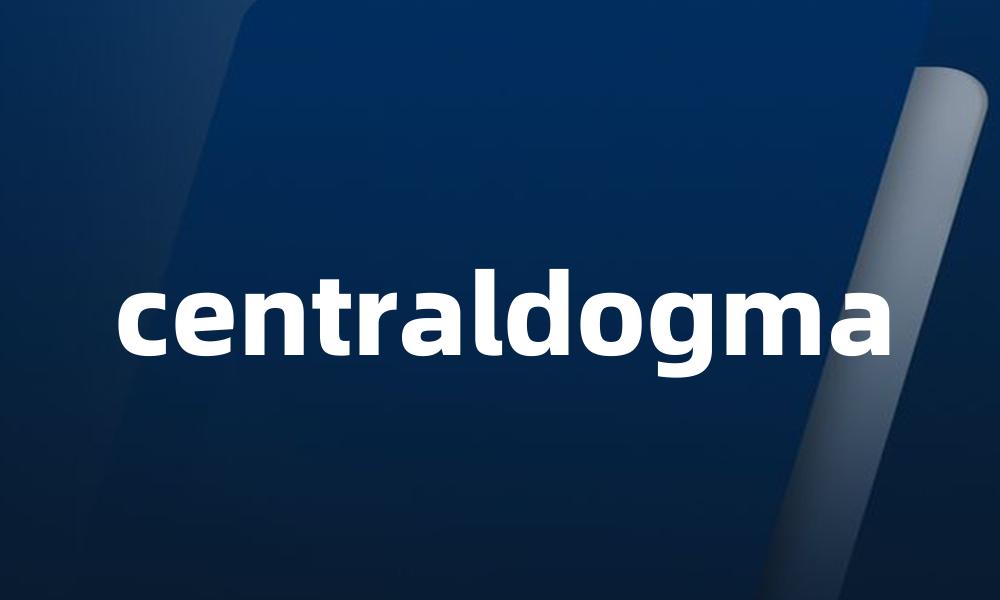 centraldogma