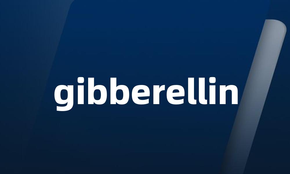 gibberellin