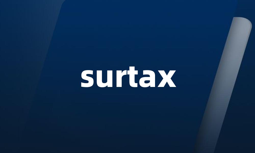 surtax