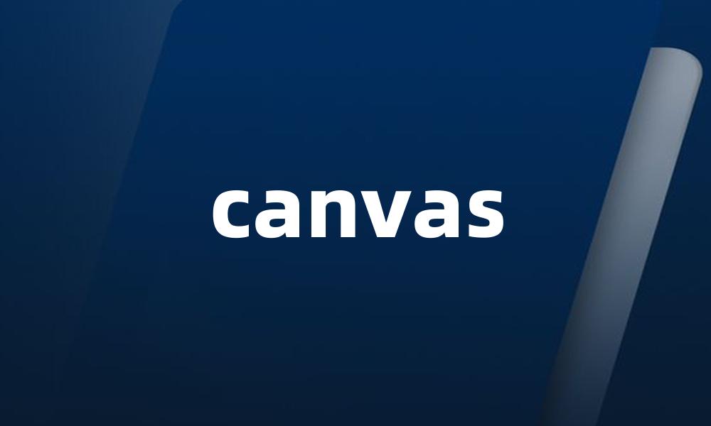 canvas