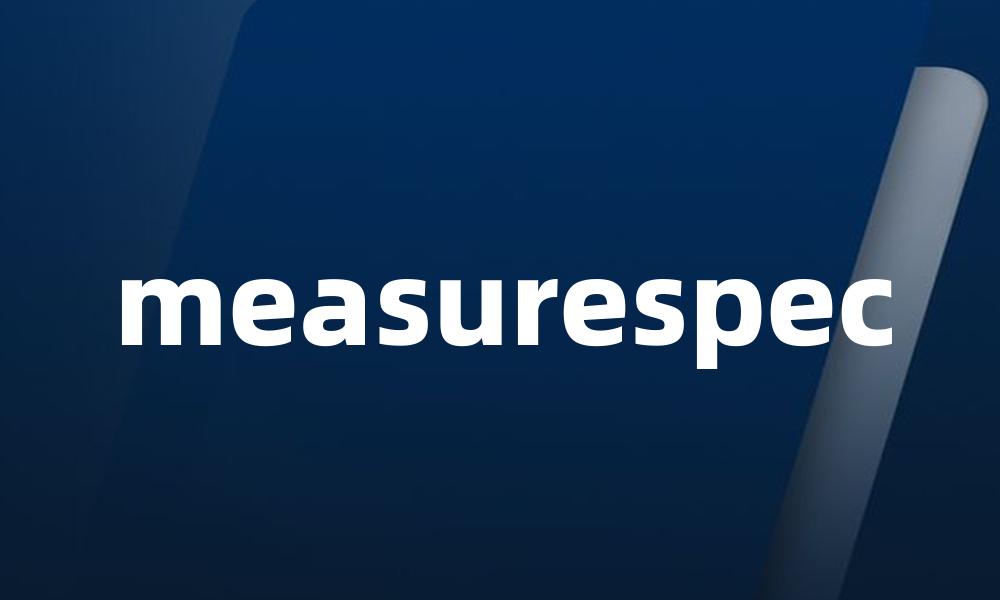 measurespec