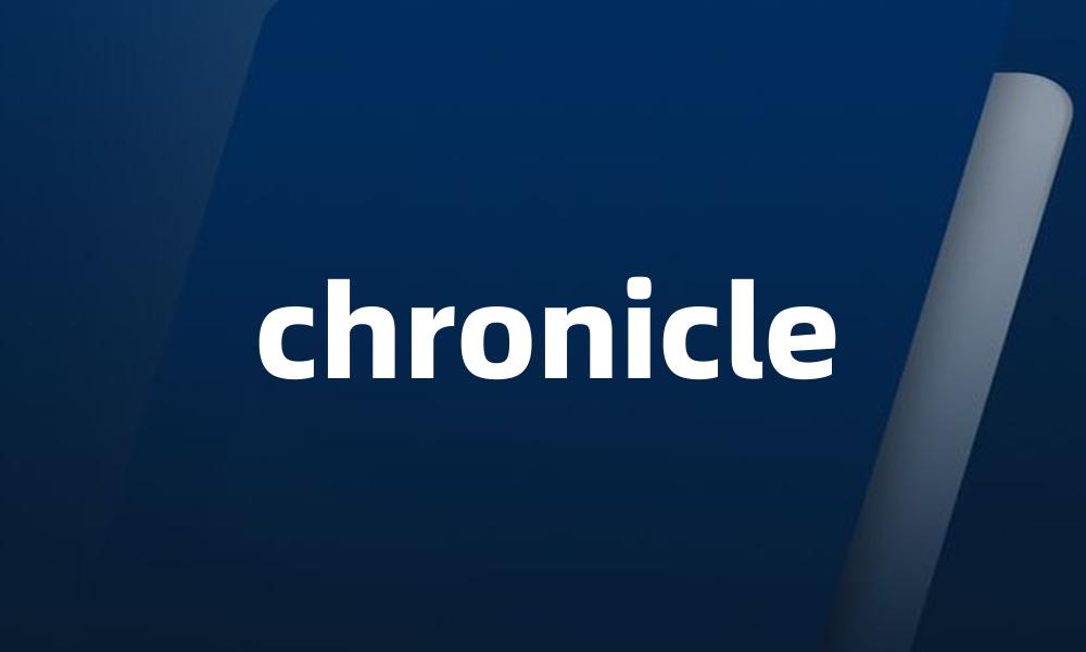 chronicle