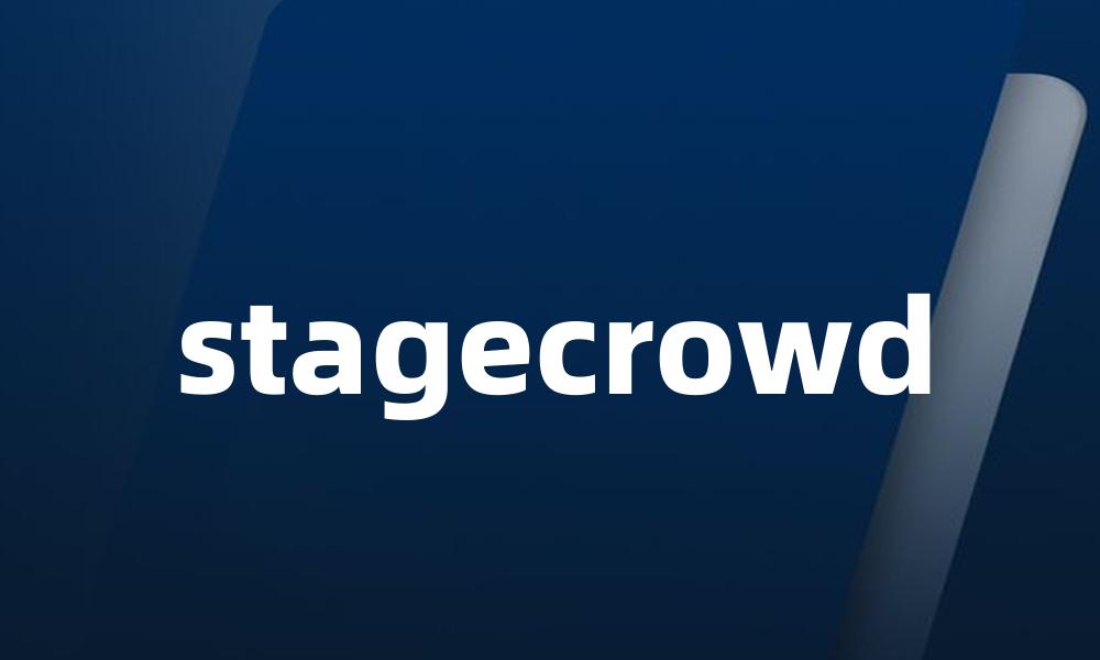 stagecrowd