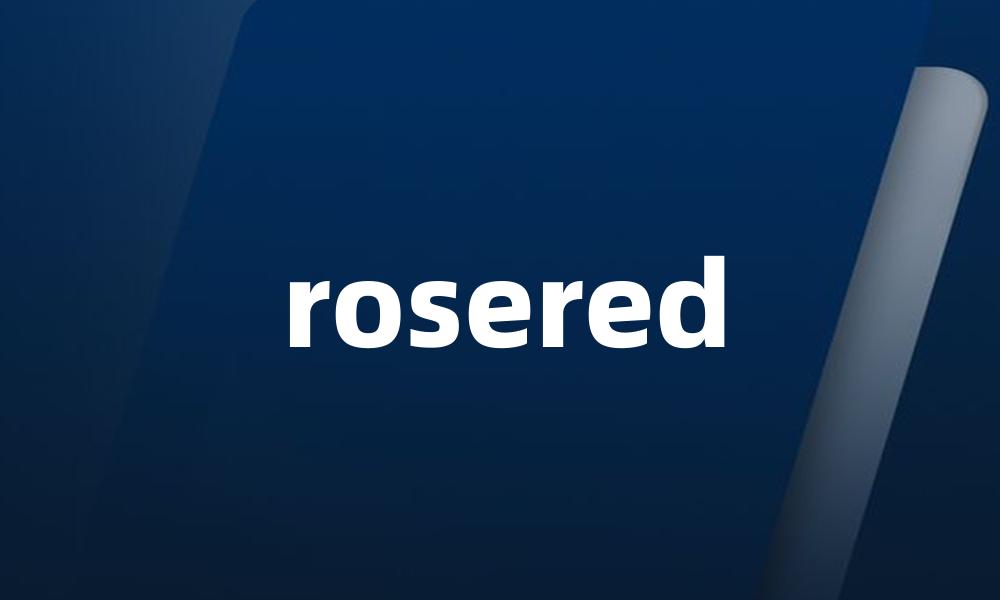 rosered