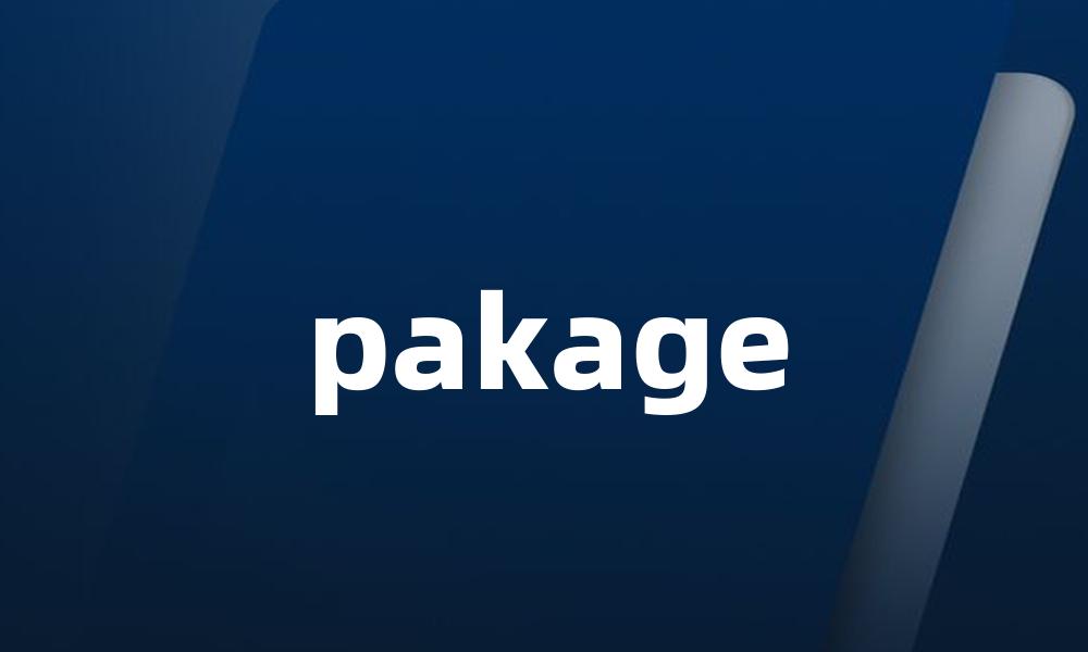 pakage