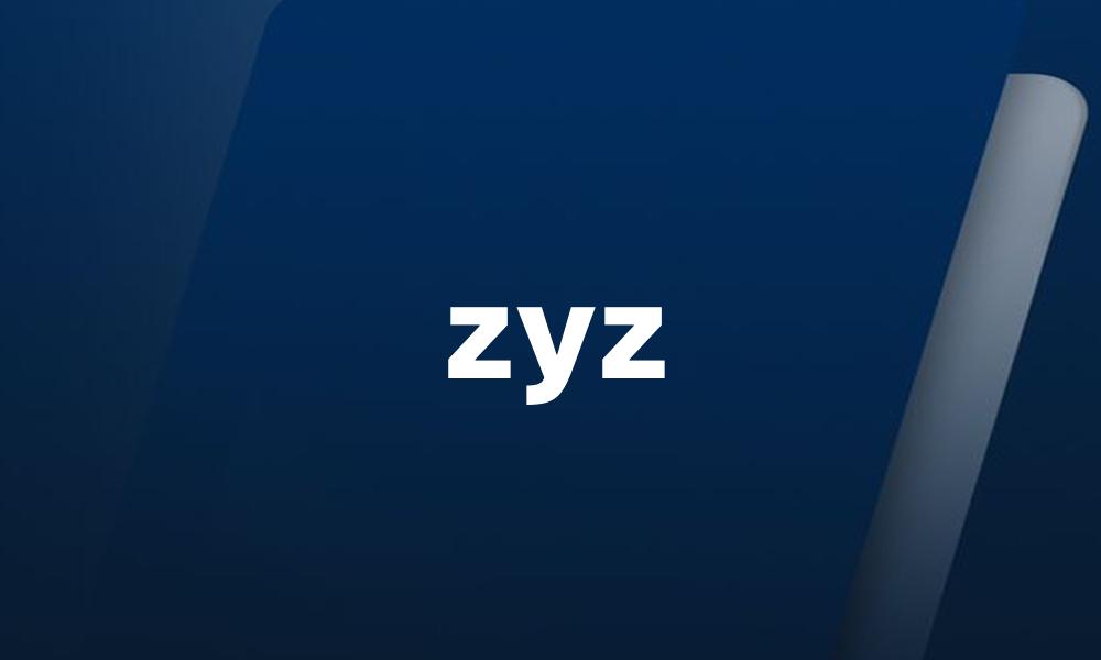 zyz