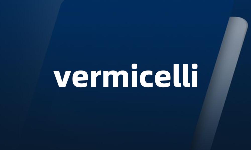 vermicelli