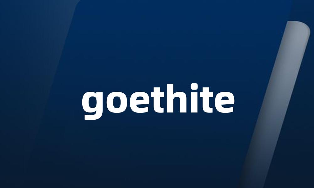 goethite