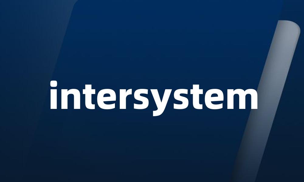 intersystem