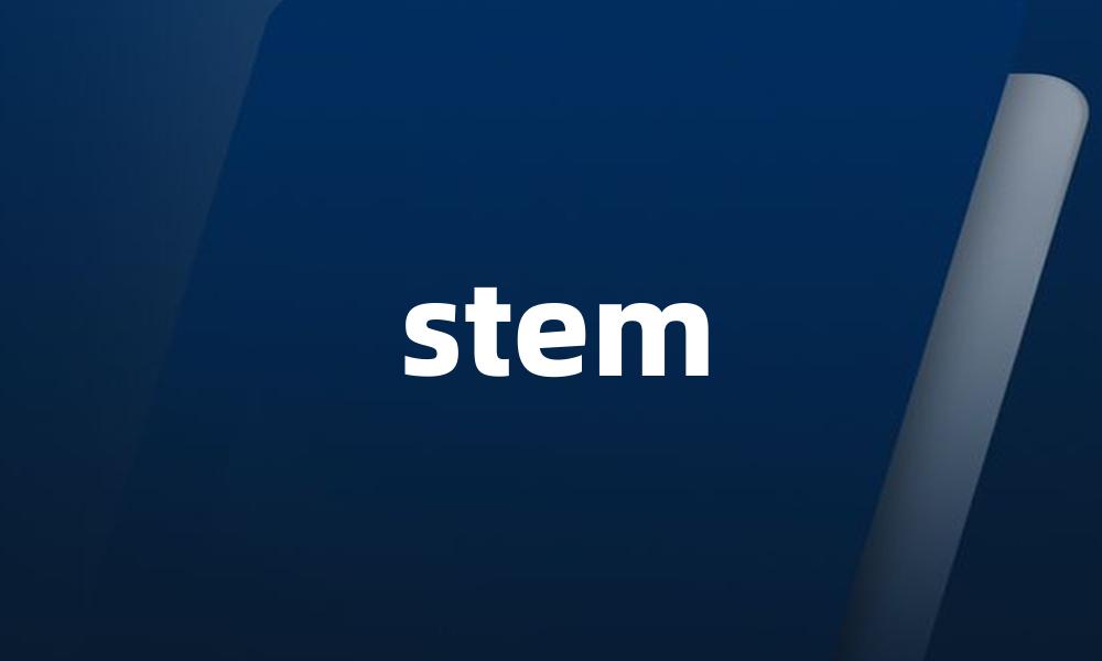 stem