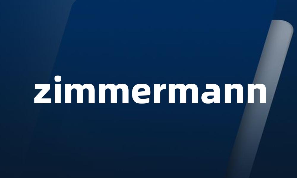 zimmermann