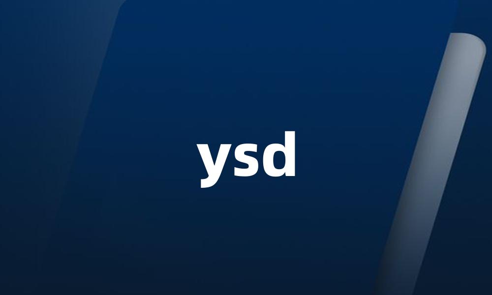 ysd