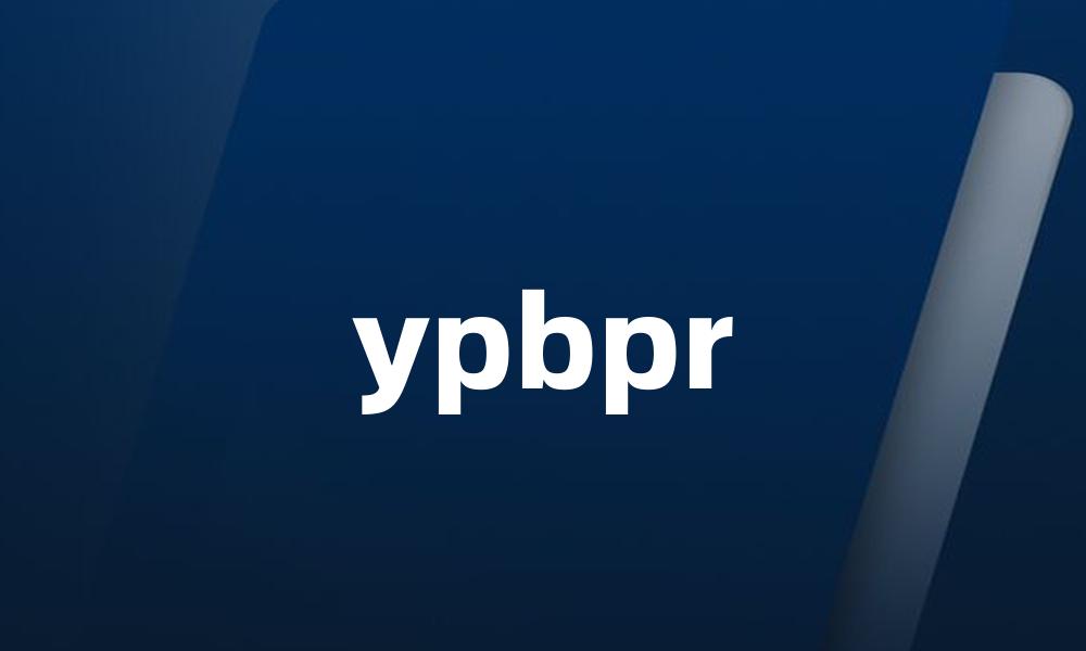 ypbpr