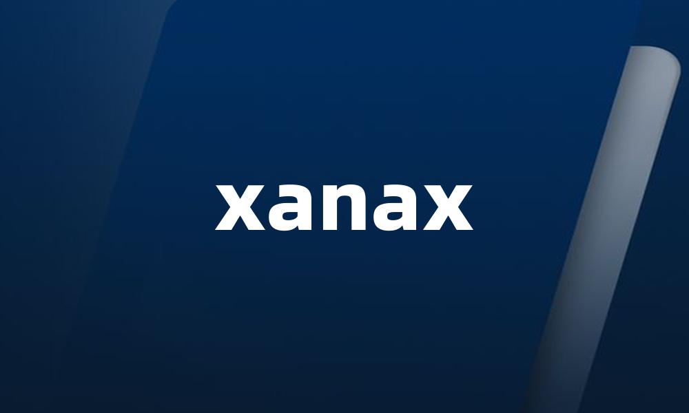 xanax