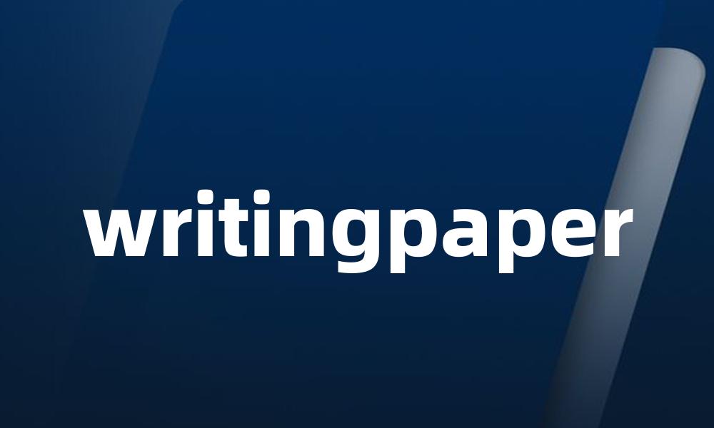 writingpaper