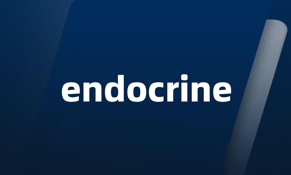 endocrine