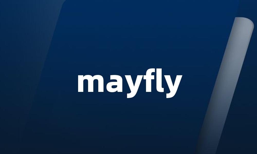 mayfly