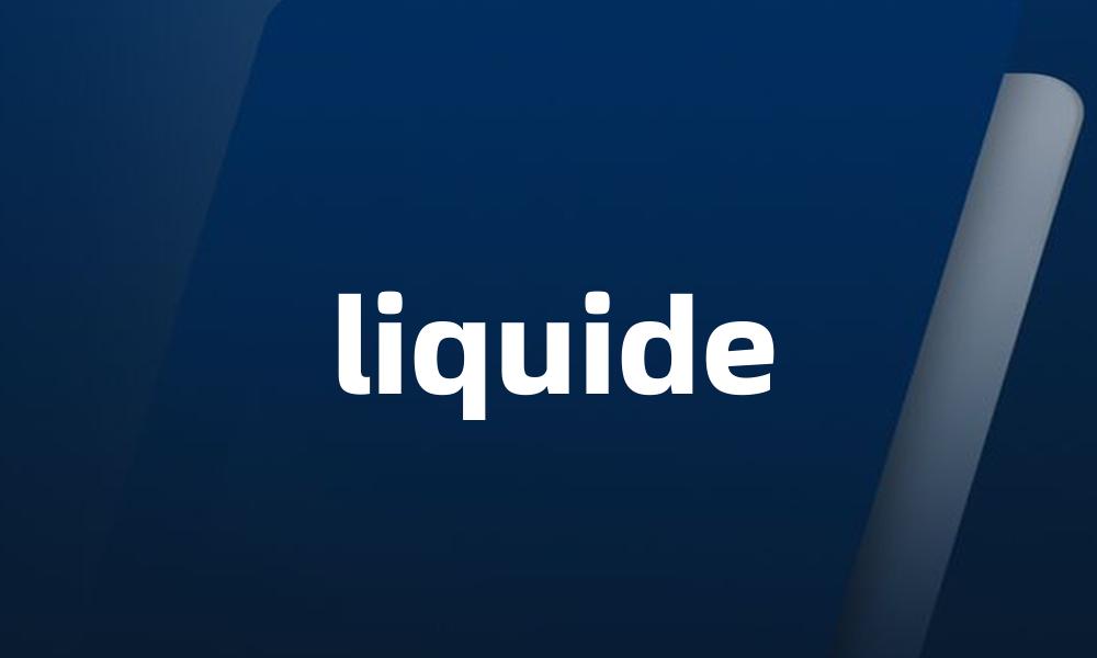 liquide