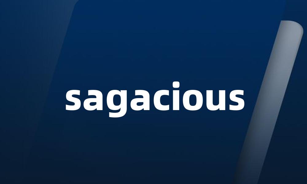 sagacious