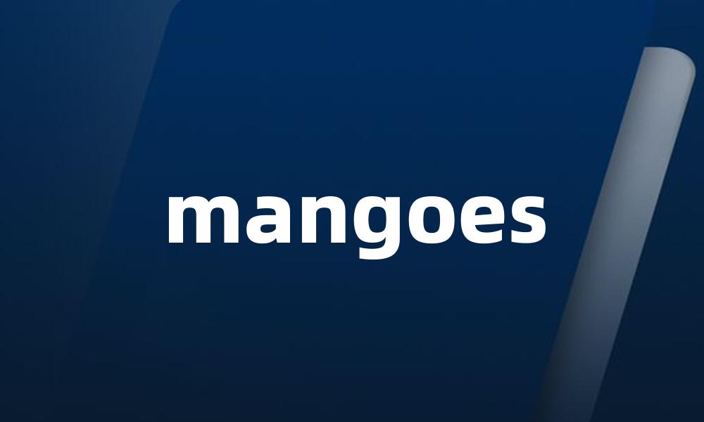 mangoes