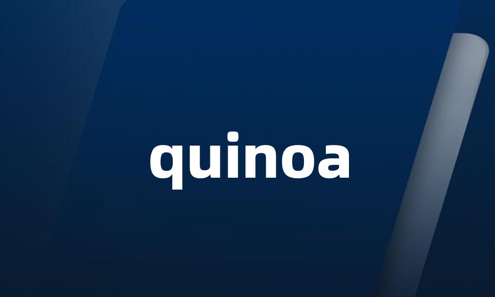 quinoa