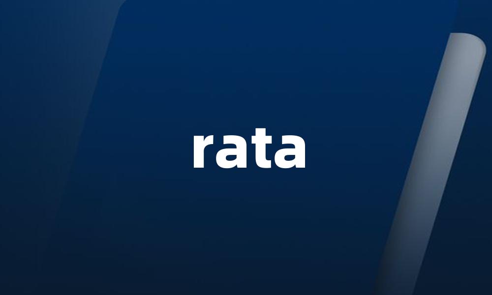 rata