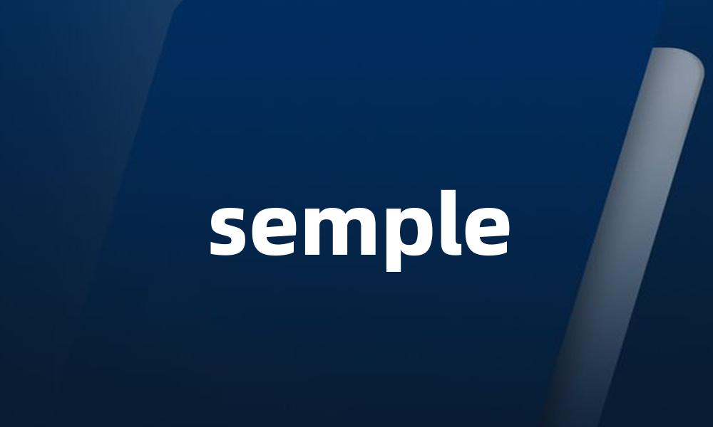 semple