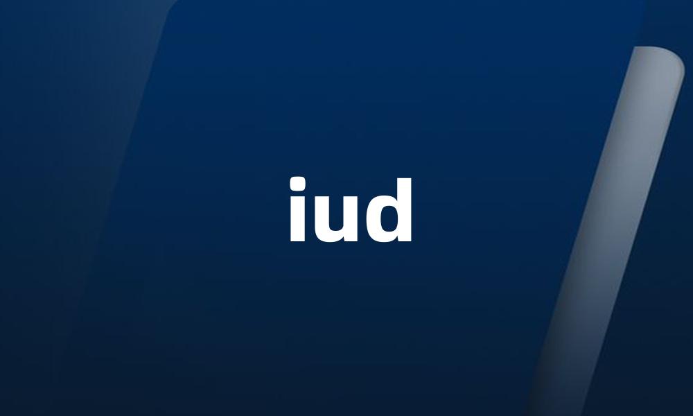 iud