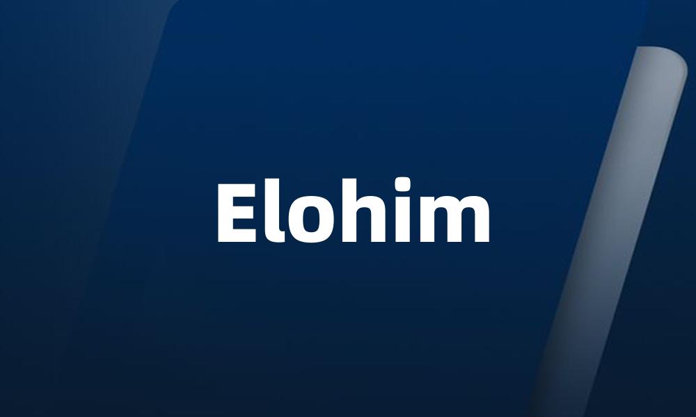 Elohim