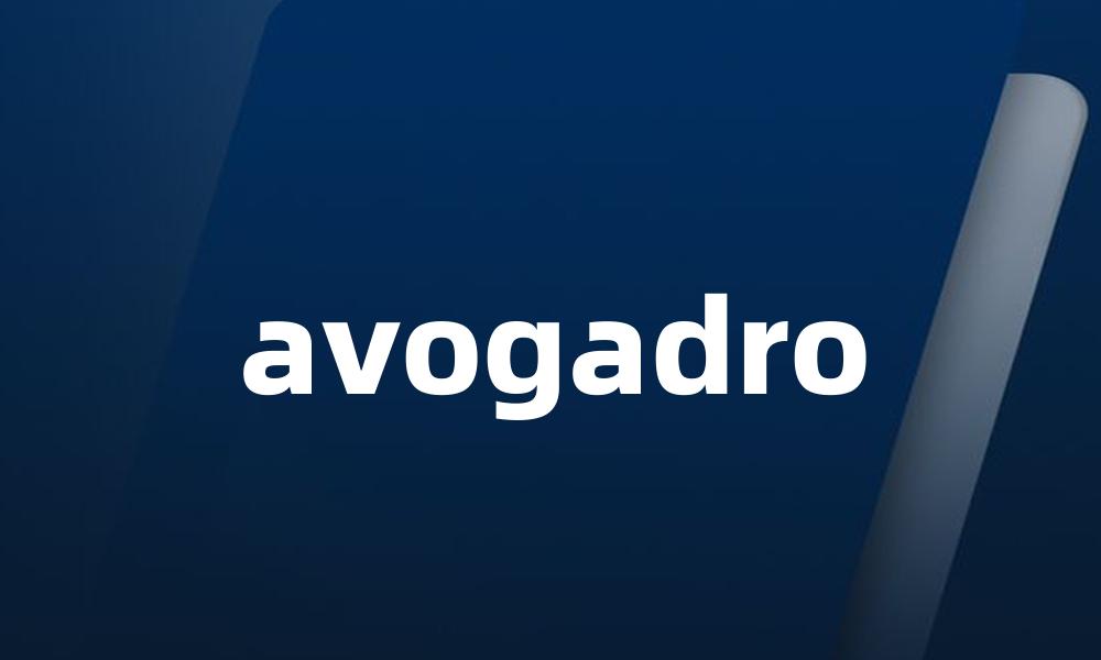 avogadro