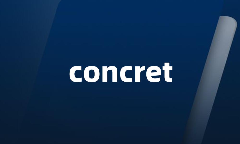 concret