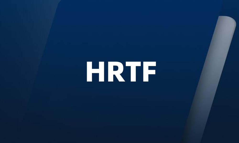 HRTF