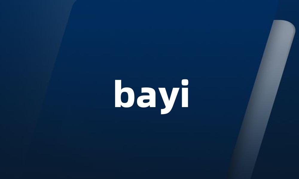 bayi