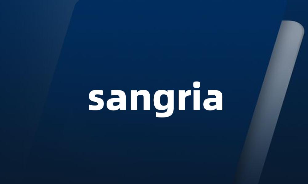 sangria