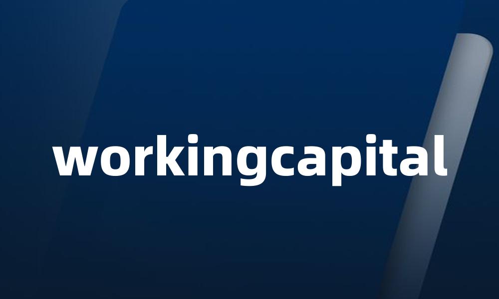 workingcapital