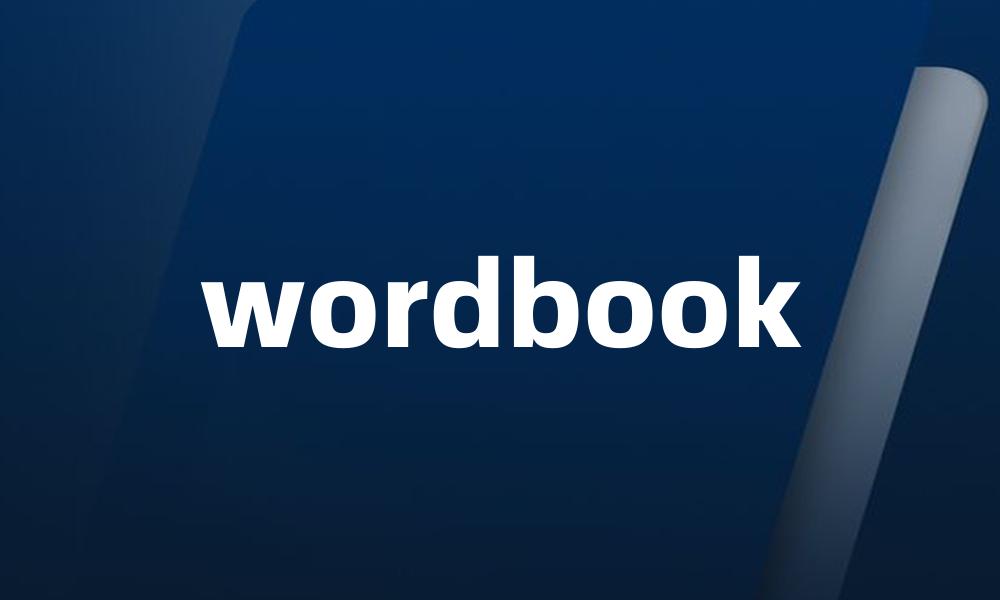 wordbook