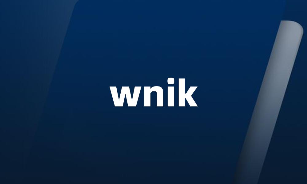 wnik