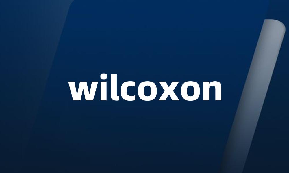 wilcoxon