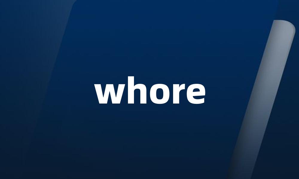 whore