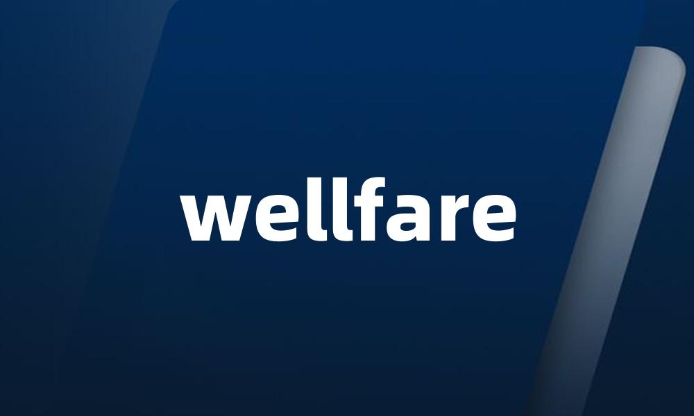 wellfare