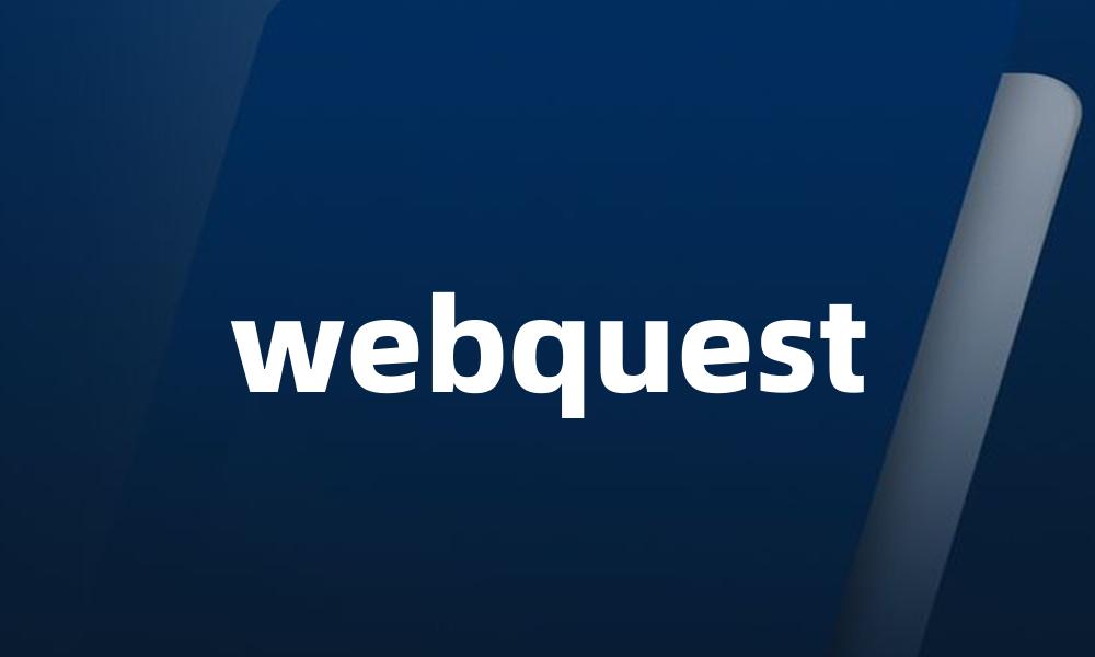 webquest