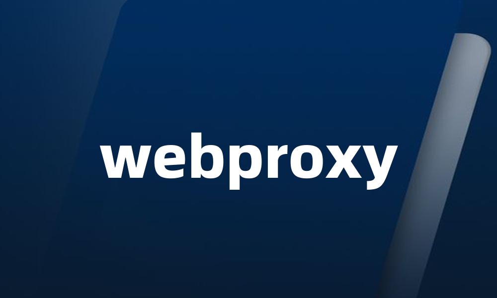 webproxy