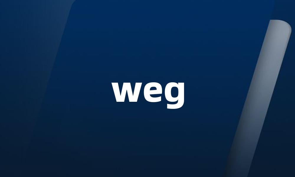 weg